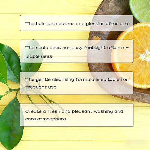 Miniatura 5 de Citrus Shampoo Bars, Citrus Herbal Soap, Women Men Solid Bar Shampoo Soaps for Moisturizing, Deeply Cleansing(2.12OzPcs) (1Pcs)