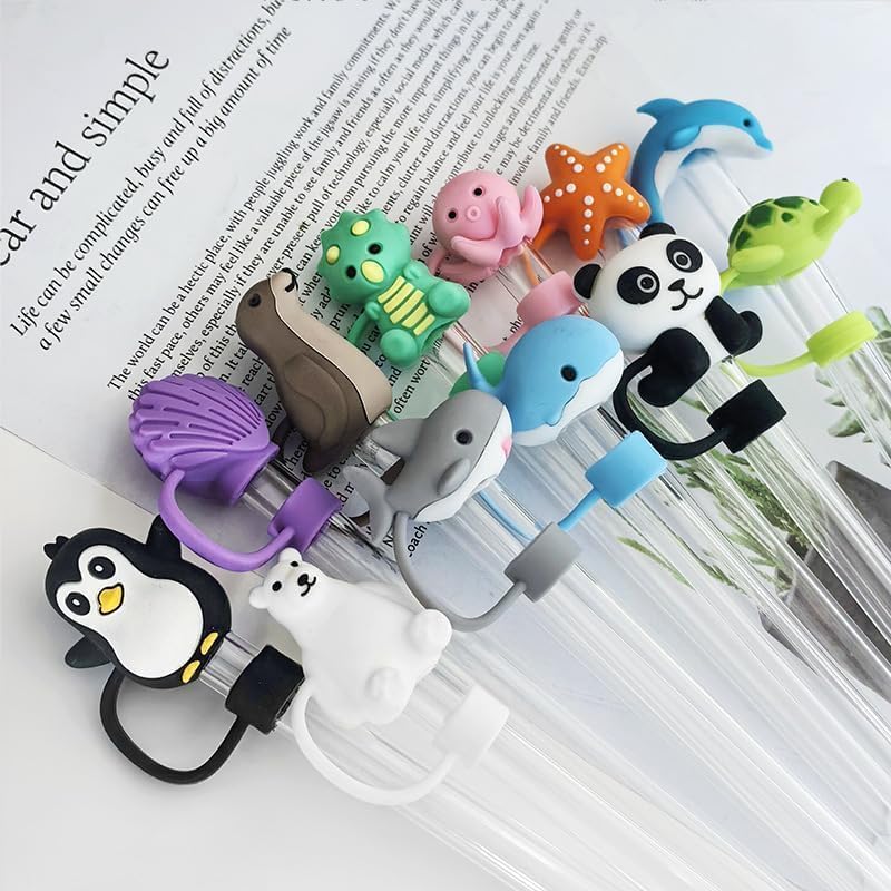 2Pcs Pink Heart Straw Cover for Stanley 40&30 Oz Cup, 10mm Silicone Straw Covers Cap for Stanley Cup Accessories, Cute Topper, Cap Stopper for Reusable Straws Tip Lids (JLY148) - Image 7