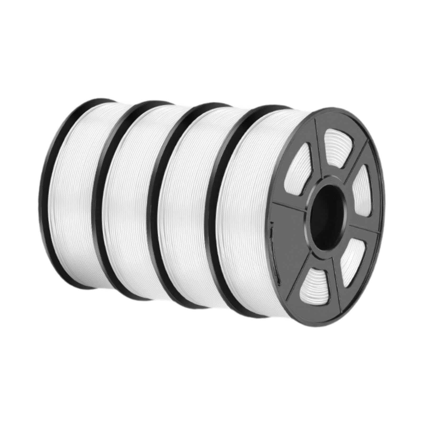 4 para Impresora 3D, Suministros impresión, Resistentes al Desgaste, Accesorios universales, Material Profesional para Impresora 3D, Blanco