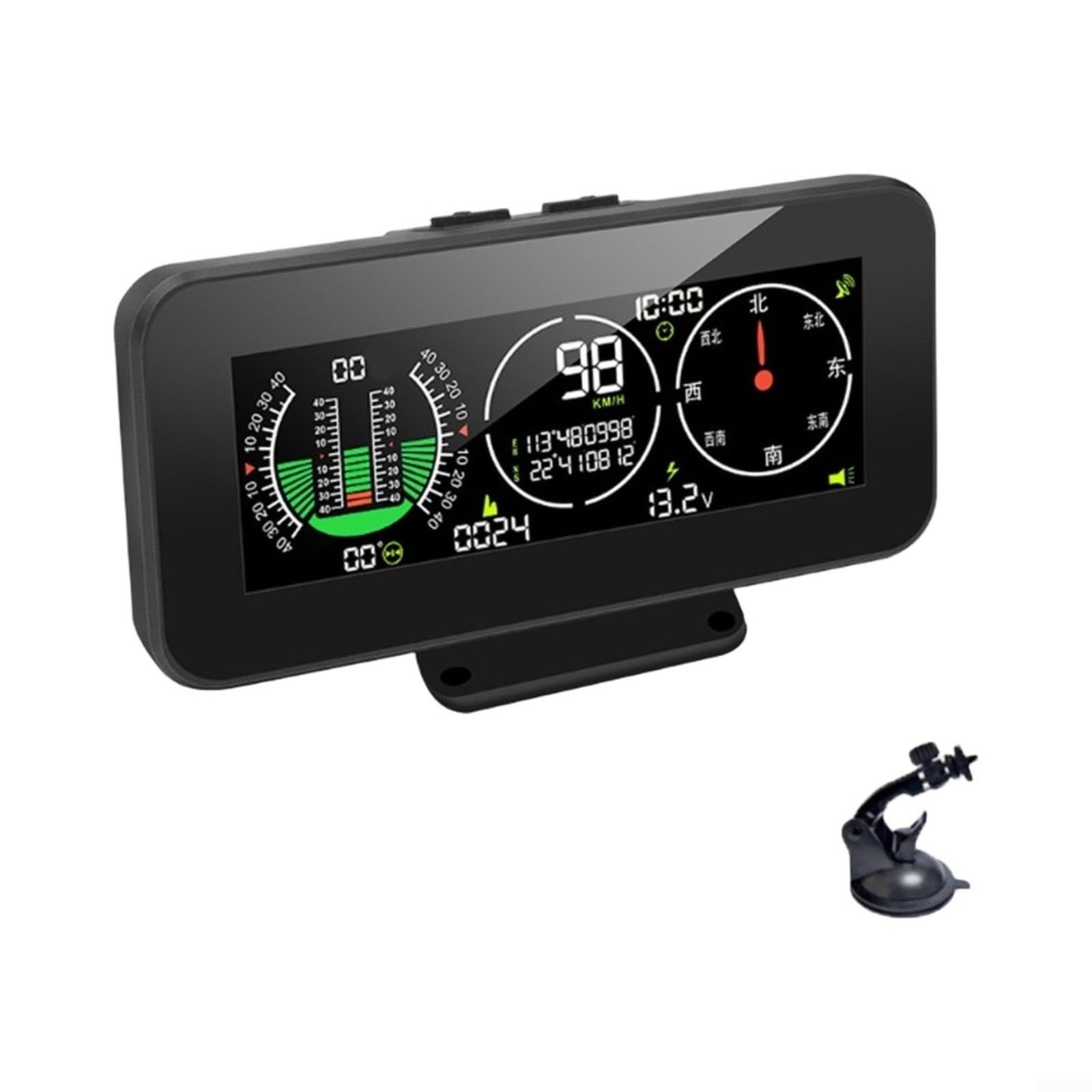 Inclinómetro GPSM60 con para GPS para coche, camión y para autocaravana,