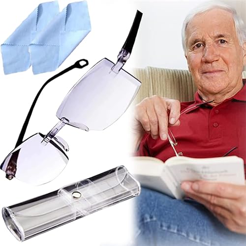 Miniatura 8 de Lentes audaces, lectura audaz, antiluz azul, lentes de lectura inteligentes de doble enfoque, gafas de lectura cerca de la vista para mujeres,