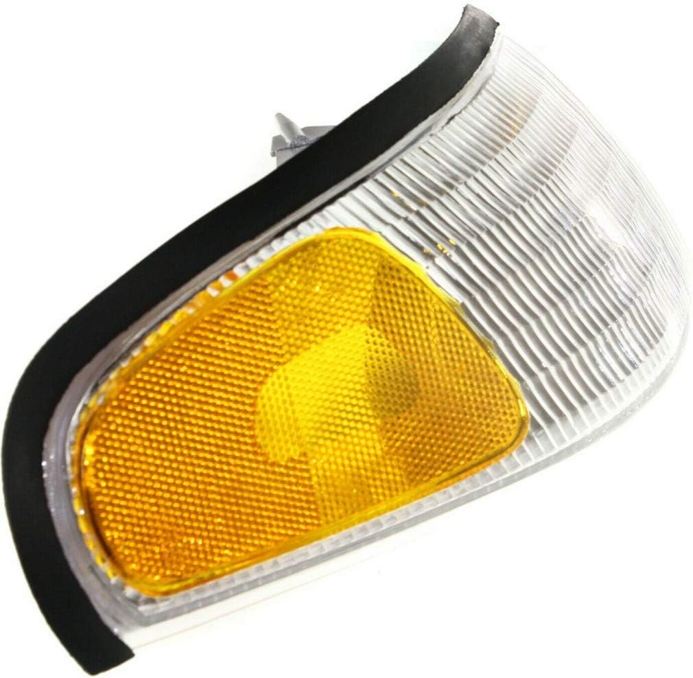 For Ford Mustang Park Light Assembly Unit 1994-1998 Passenger Side FO2521125 | F4ZZ 13200A