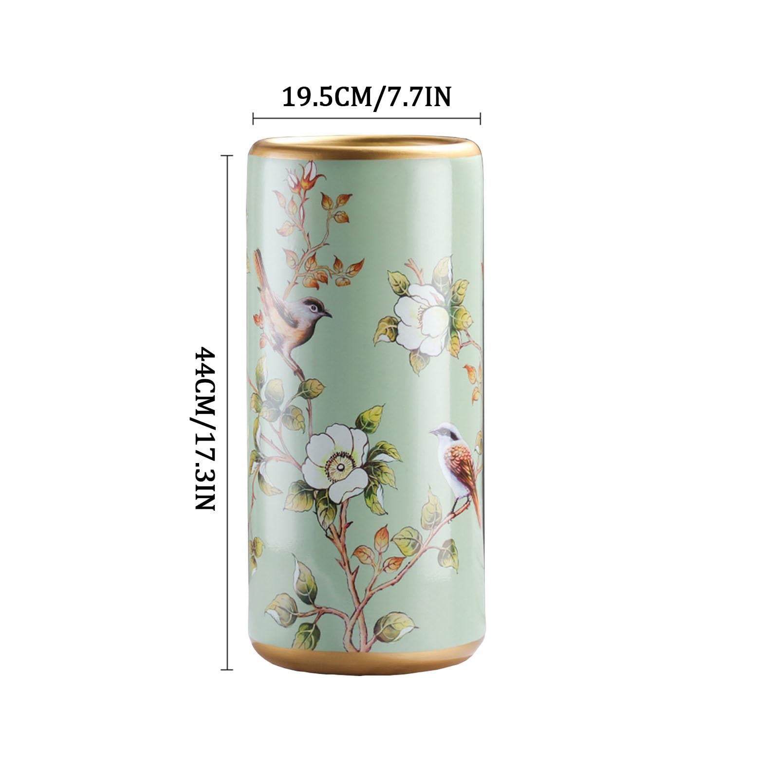 陶器製　傘立て　花瓶 楽天市場】陶器傘立て【黒砂岩白刷毛大壺 傘立て】大壺 ツボ