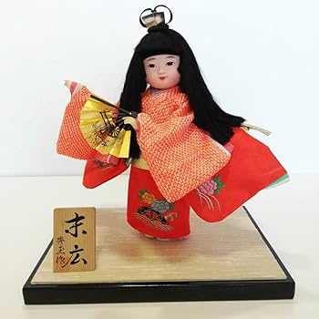 Amazon.co.jp: 和人形 夢わらべ 秀玉作 『末広』 わらべ人形