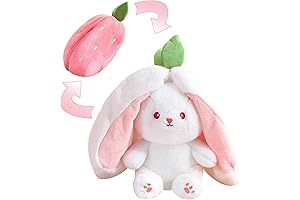 Plush Easter Bunny: Cozy Comfort with Zippered Fun