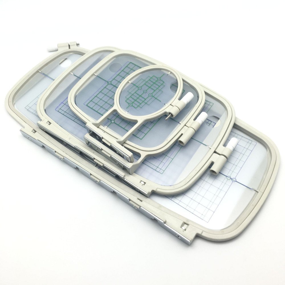 Bastidores y aros para máquina de coser Brother que solucionan las arrugas en telas