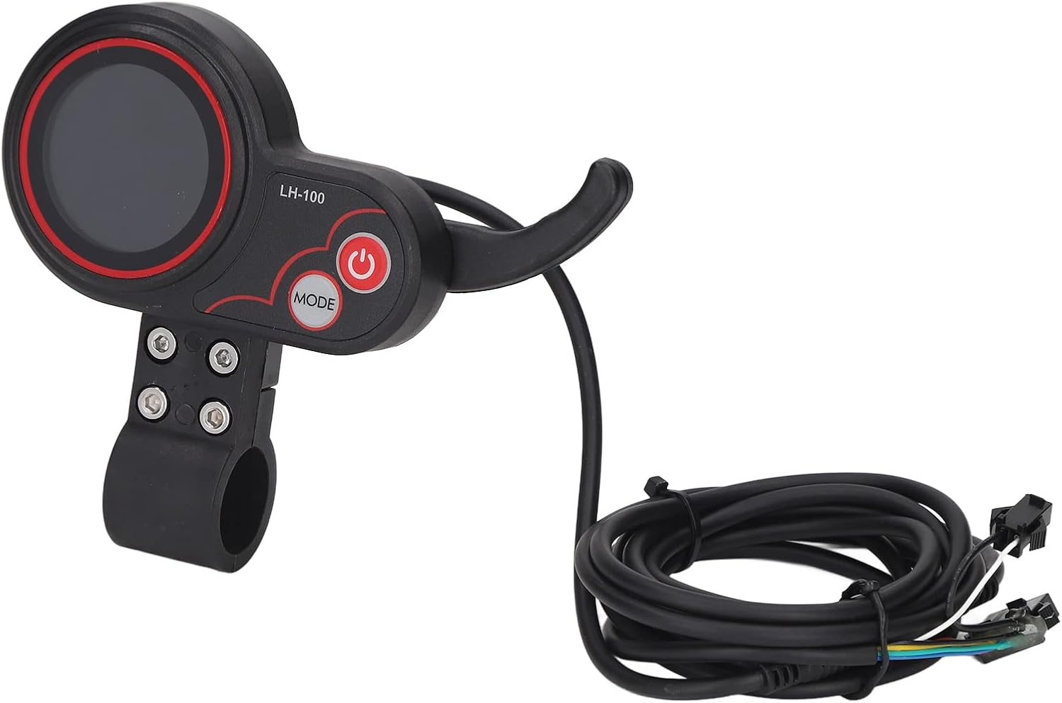 Alomejor Electric Scooter Controller with Round Colorful Thumb Throttle LH100 LCD Panel for 500W Motors 48V 60V