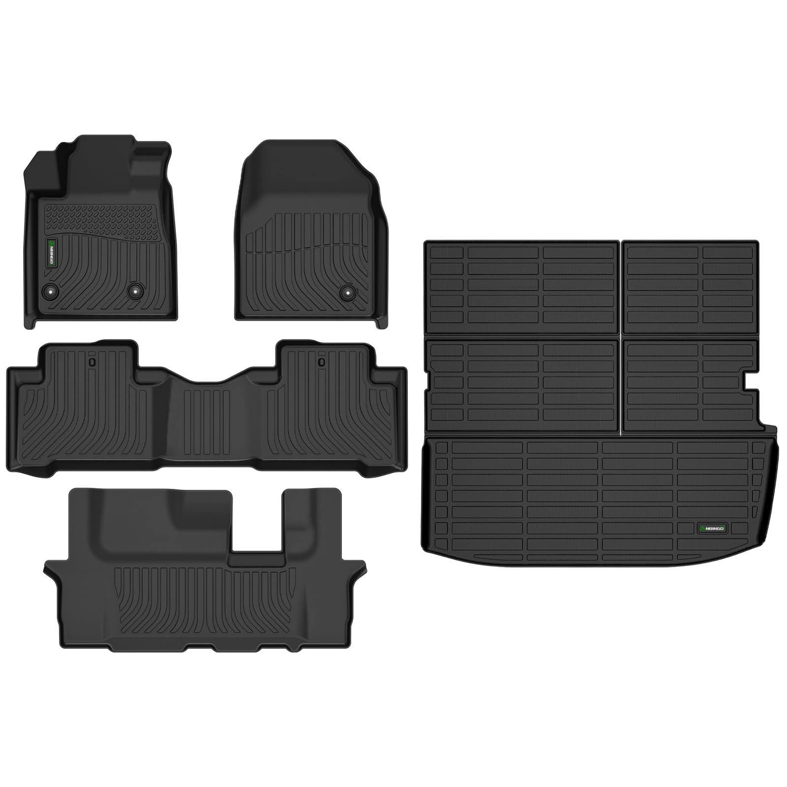 Alfombrillas ANBINGO para Honda Pilot 2009-2015, para todo tipo de clima, de TPE, de goma, para maletero, accesorios de coche