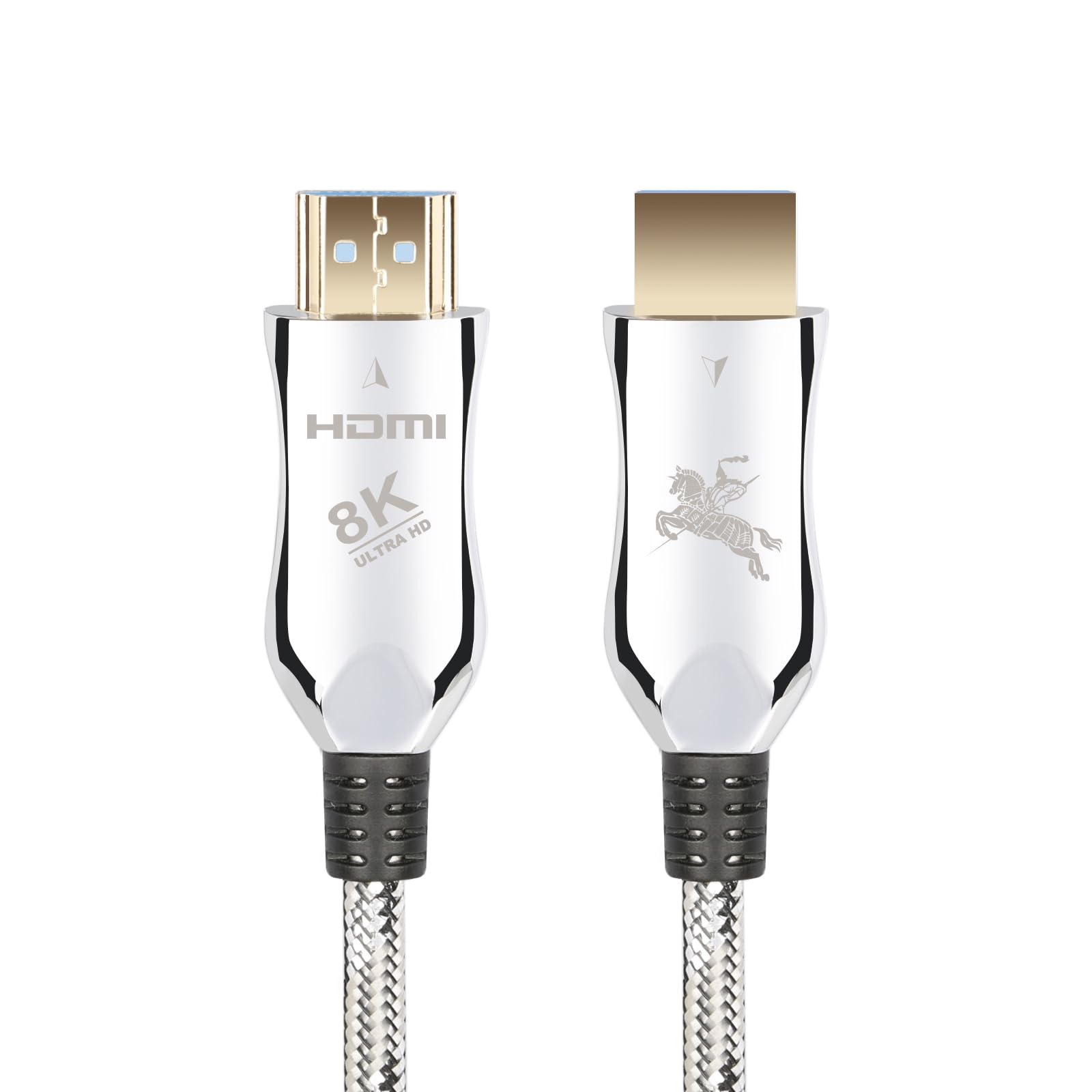 Impeto 8K HDMI kabel 2.1 Fibra óptica, 48Gbps de alta velocidad, 8K 60Hz 4K 120Hz HDMI a HDMI, HDR dinámico, 3D, Durable, compatible con PS5, Portátil, TV, Blueray - 2M