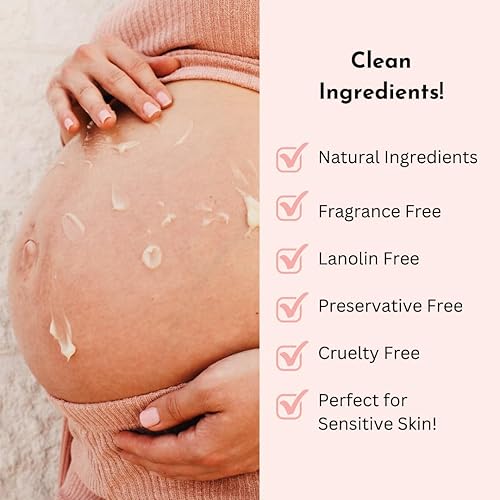 Miniatura 3 de Belly Bundle - Bálsamo orgánico para el vientre y aceite natural para estrías y cicatrices del embarazo (juego de 5 piezas, SM)