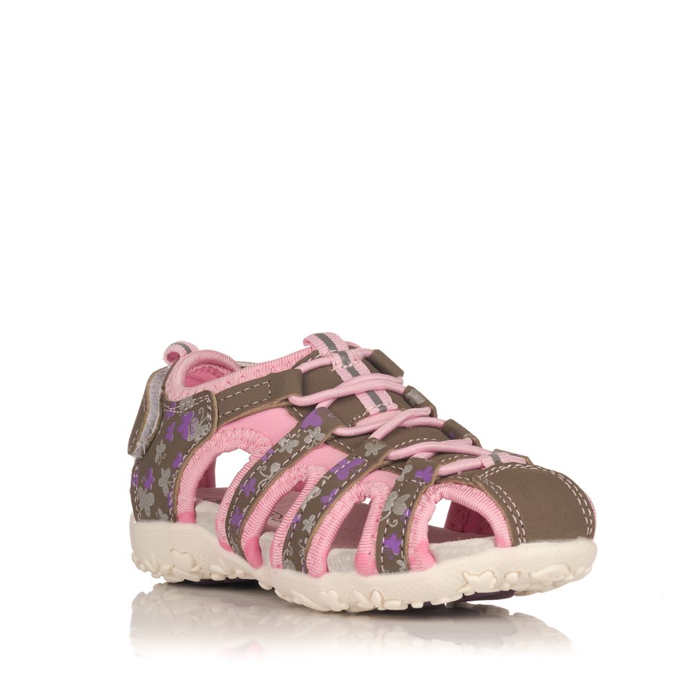GOMEZ 400121 Sandalia Flores Planta Piel NIÑAS