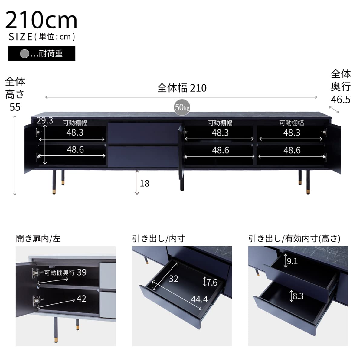 Amazon.co.jp: Okawa Furniture Moble, Made in Japan, Monotone x