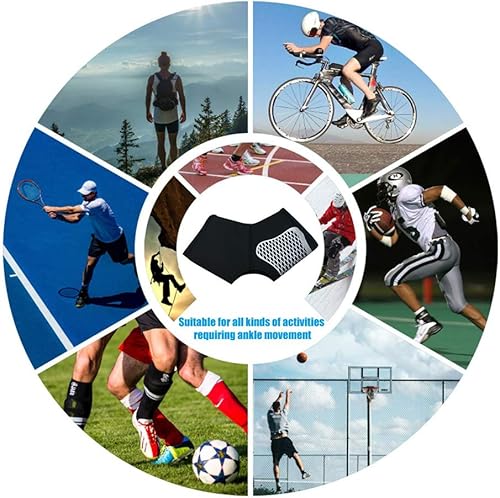 Miniatura 4 de Manga de apoyo al tobillo, muñequeras de compresión de tobillo para proteger el deporte, esguince de tobillo, ligamento estable, fascitis plantar,