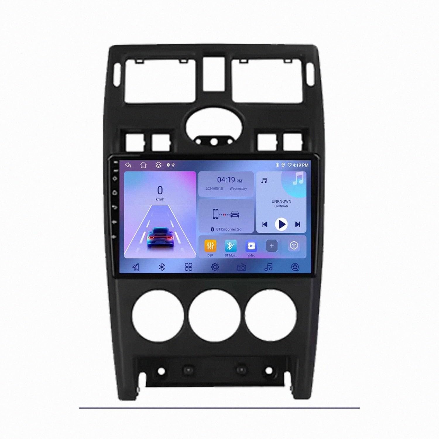 Radio de coche para Lada Priora 2007-2013 con Carplay y Android Auto pantalla táctil GPS 8