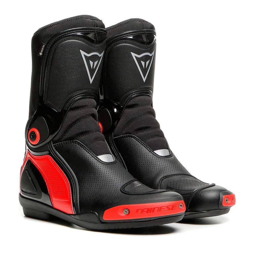 Dainese Sport Master Gore-Tex Stivali moto impermeabili, nero/rosso, 43