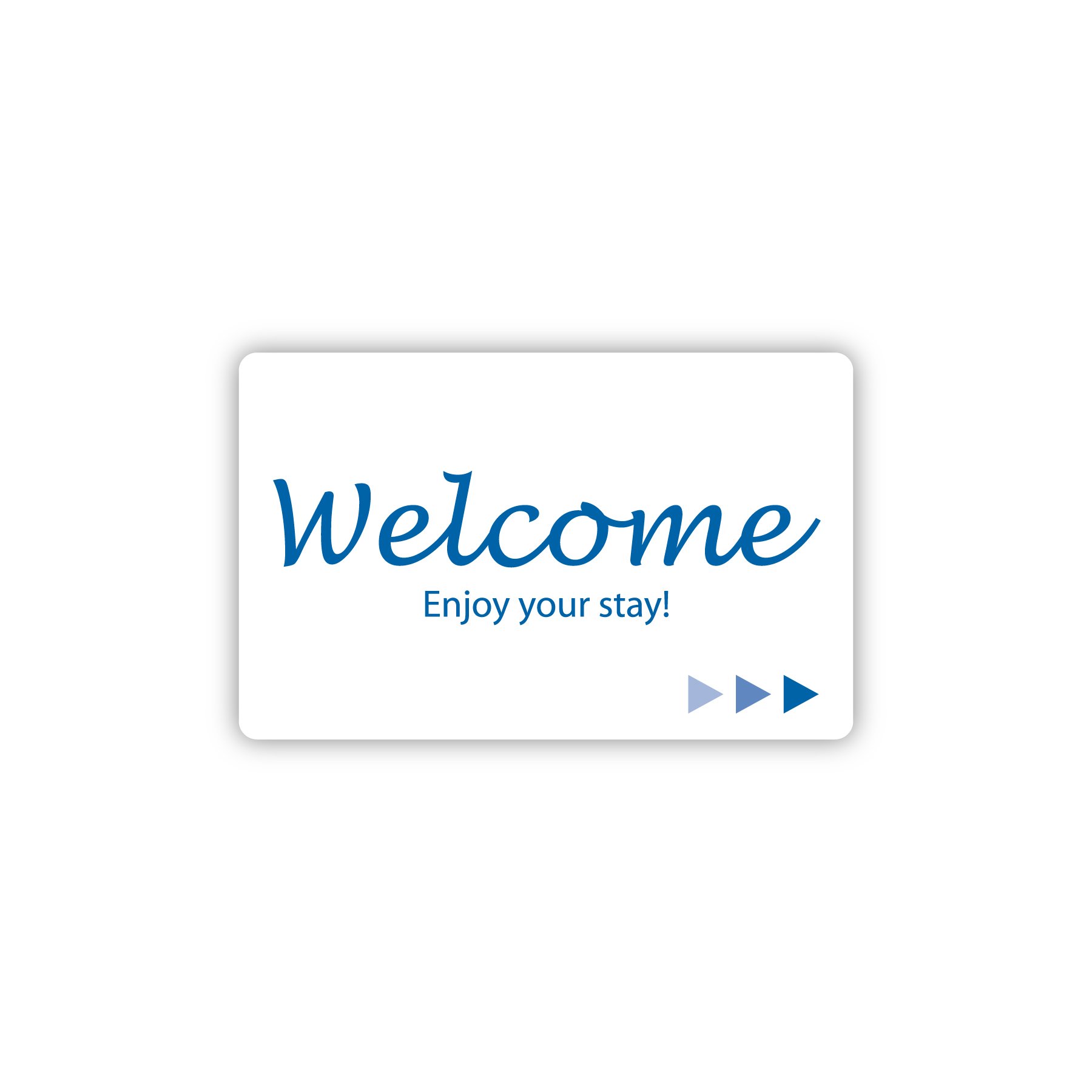Hotel & Motel Populares Welcomme - Tarjetas magnéticas (500 por caja)