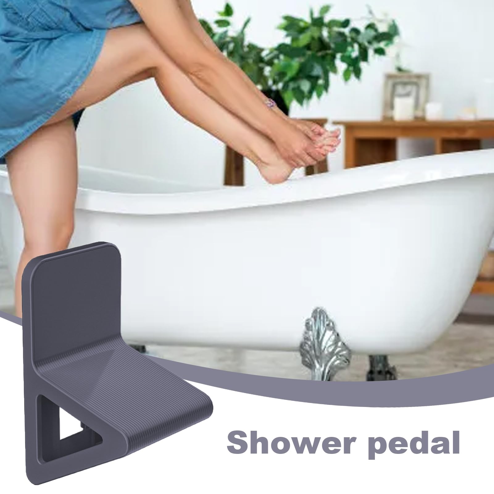 Repose-pieds de douche triangulaire pour salle de bain - Repose-pieds de douche pour le rasage des jambes, repose-pieds de Repose-pieds de douche triangulaire pour salle de bain - Repose-pieds de douche pour le rasage des jambes, repose-pieds de