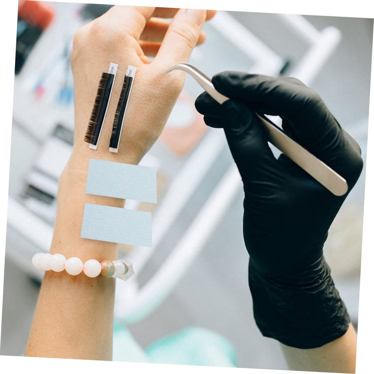 BESPORTBLE 4rotoli Nastro Per Estensioni Ciglia Da Isolamento Breathing Per Saloni Di Bellezza e Trucco Professionale
