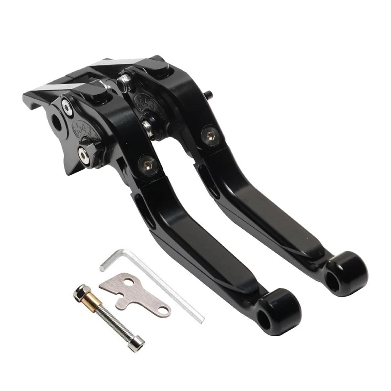 Hguvsjd Black For Xmax125 For Xmax250 For Xmax300 For Xmax400 2023 Motorcycle Hand Brake Handle Clutch Lever Motorcycle Brake Lever(Black)