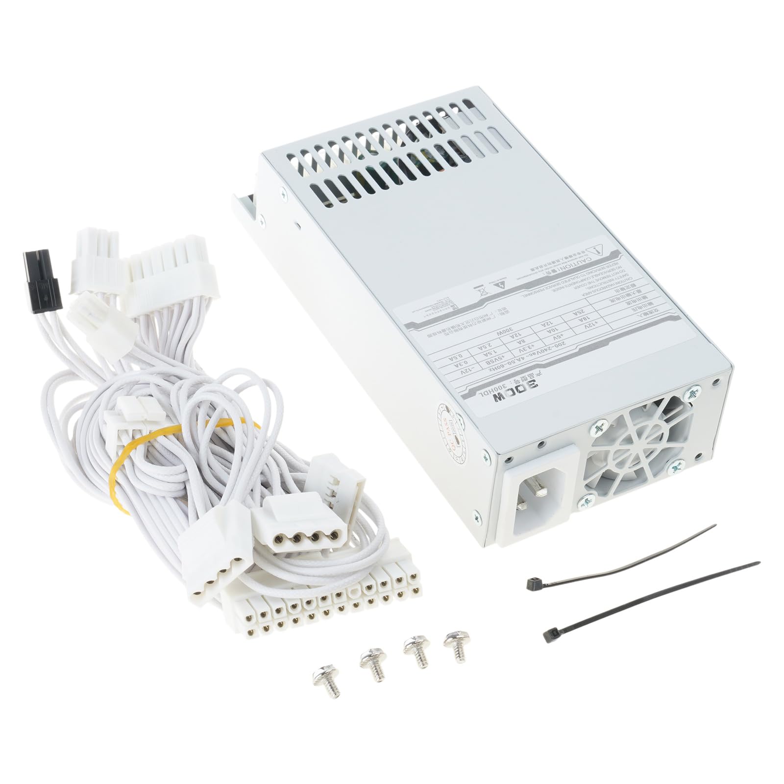 300 W vollmodulares kleines 1U Netzteil mit intelligenter Lüftersteuerung, leise für Gehäuse und kleine Server Netzteil