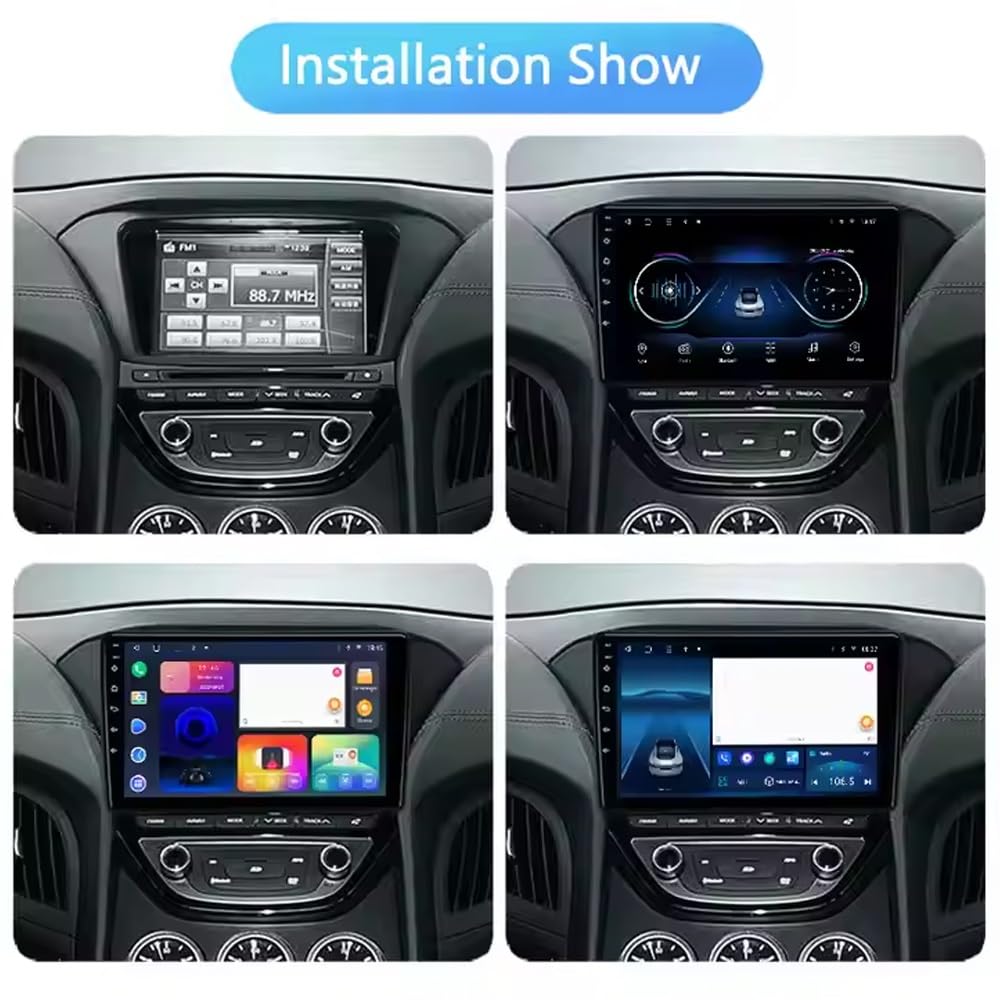 Ekran Carplay dla Hyundai Rohens Genesis 2012 Przenośne Radio Samochodowe Z Ekranem Dotykowym Hd, Funkcją Mirror Link I Carplay;, 8 Rdzeń 6G+128G