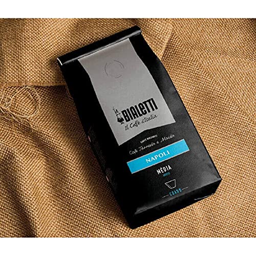 Café Torrado Moído Para Coador Napoli Bialetti 250g
