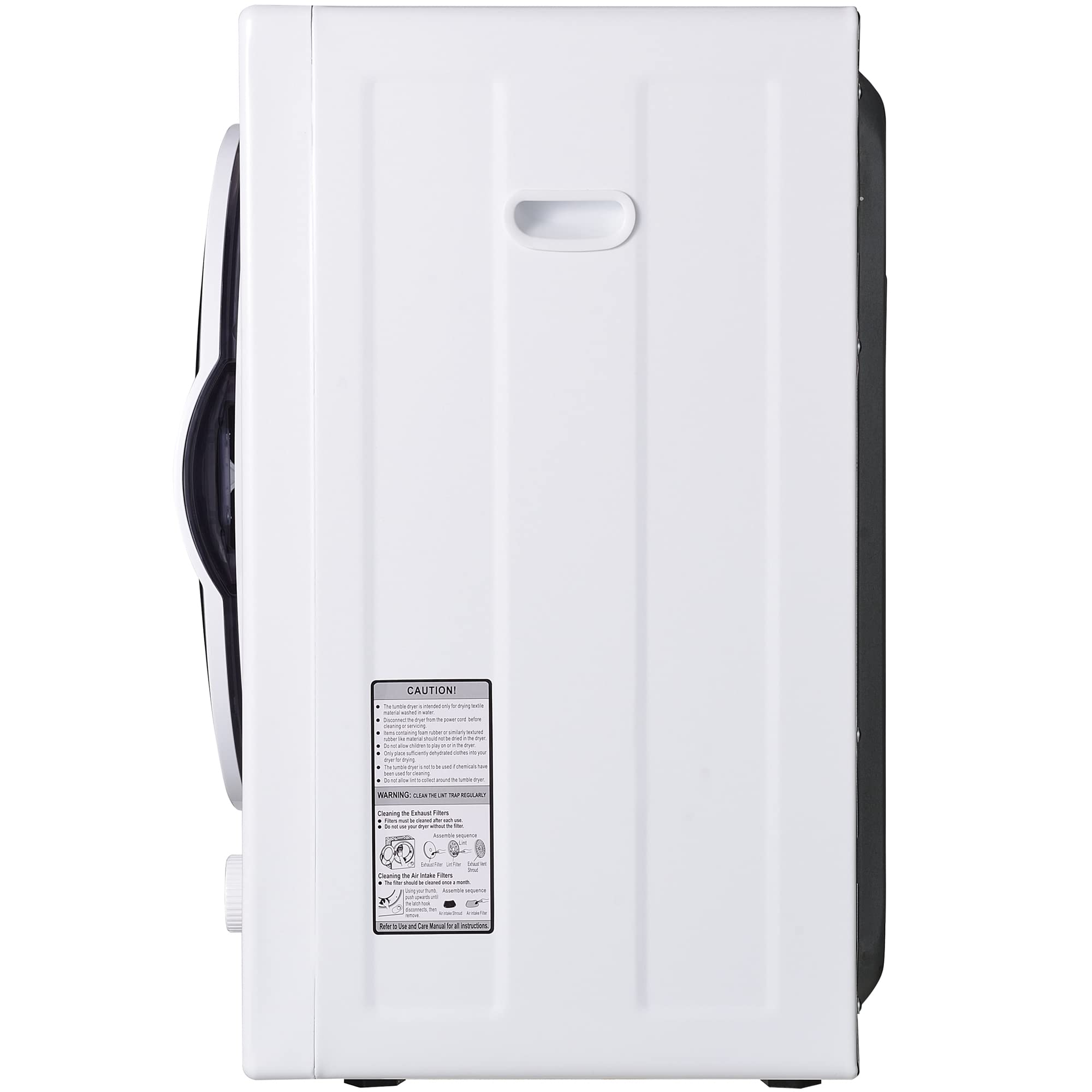 Merax Mini dryer, 2,5 kg, può essere montato a parete, timer da 200 minuti, doppi filtri, riscaldamento in ceramica PTC, acciaio inox, protezione da surriscaldamento, temperatura di asciugatura fino a