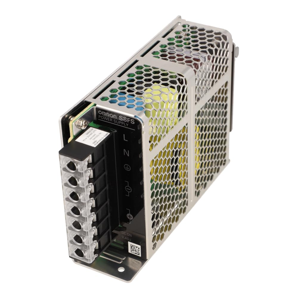 Amazon | オムロン スイッチング電源 100W カバー付 DINレール取りつけ