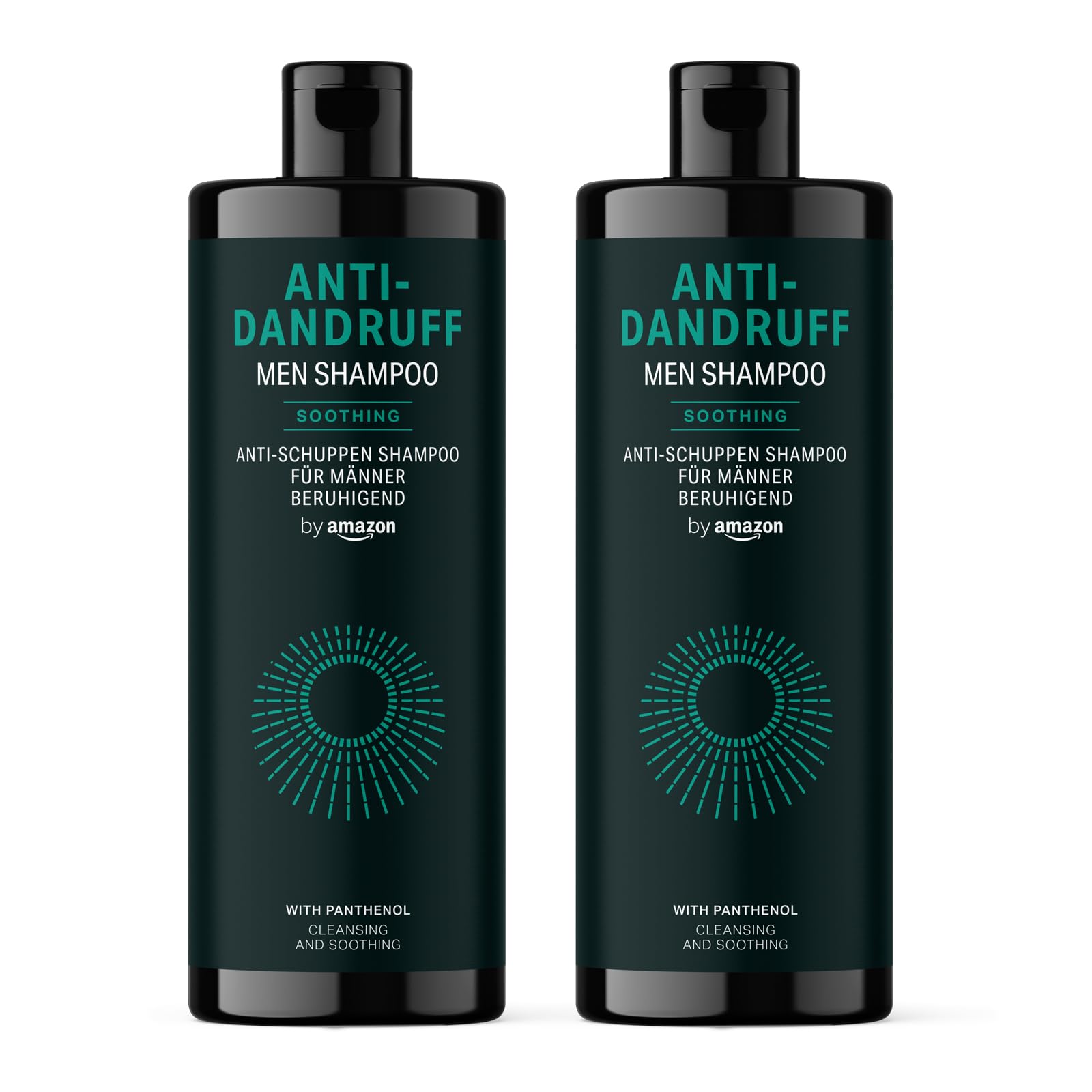 by Amazon Men’s Anti-Dandruff Shampoo, 2 x 400 ml