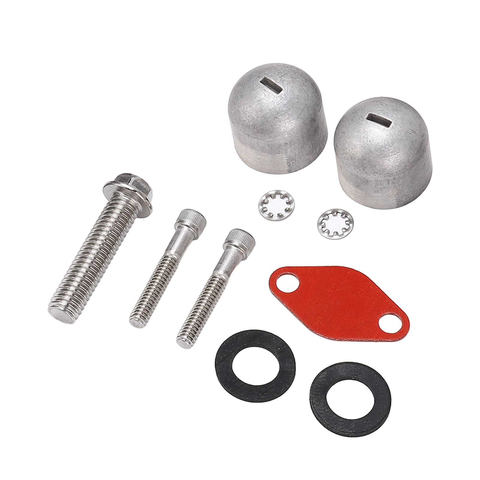 KIMISS Robusto Kit di Anodi in Alluminio Marino, Set di Anodi di Ricambio per Mer R MR Drive