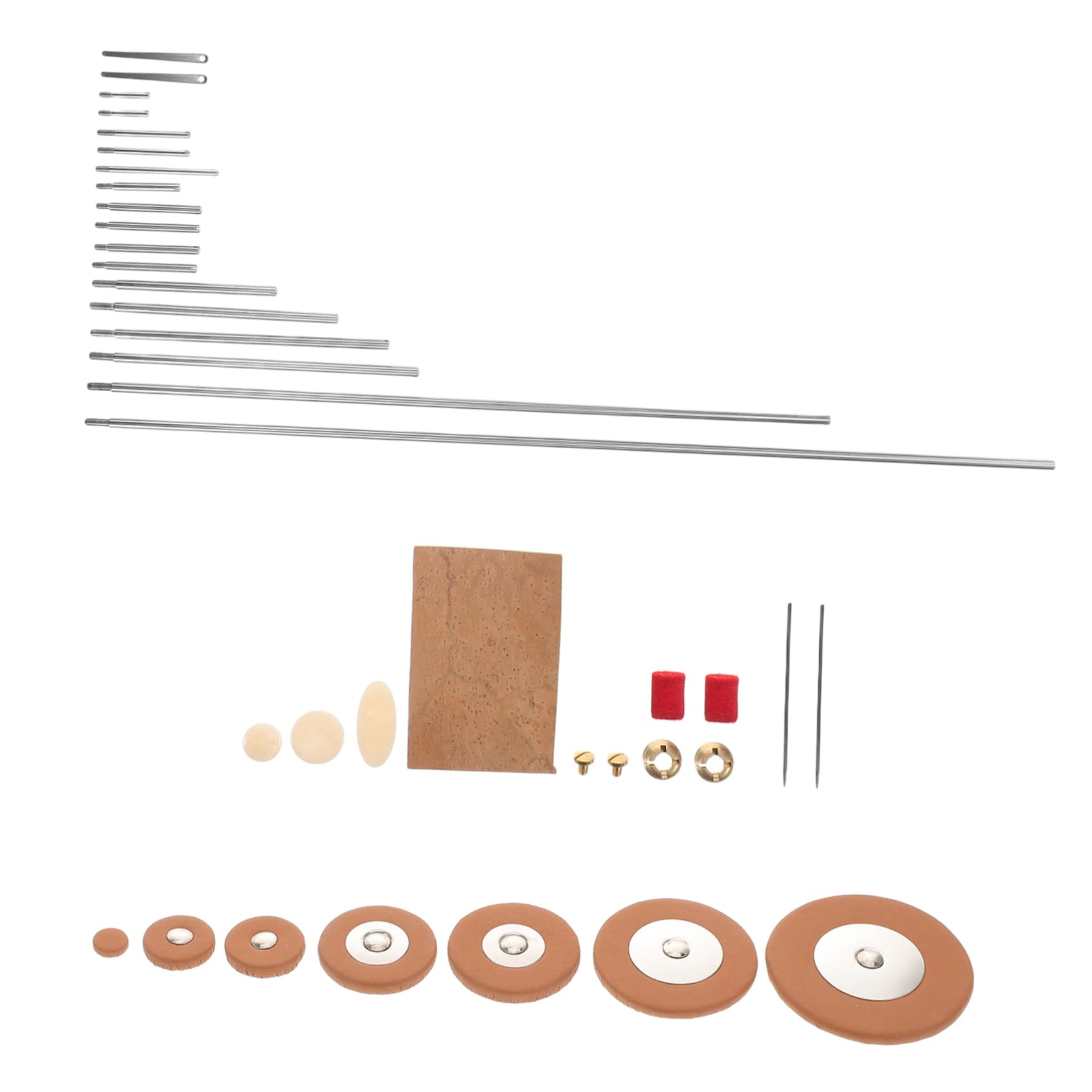 VANZACK Saxophone Repair Tool Set 1 Set of Professional Saxophone Repair Tool Metal Screws Parts for Maintenance