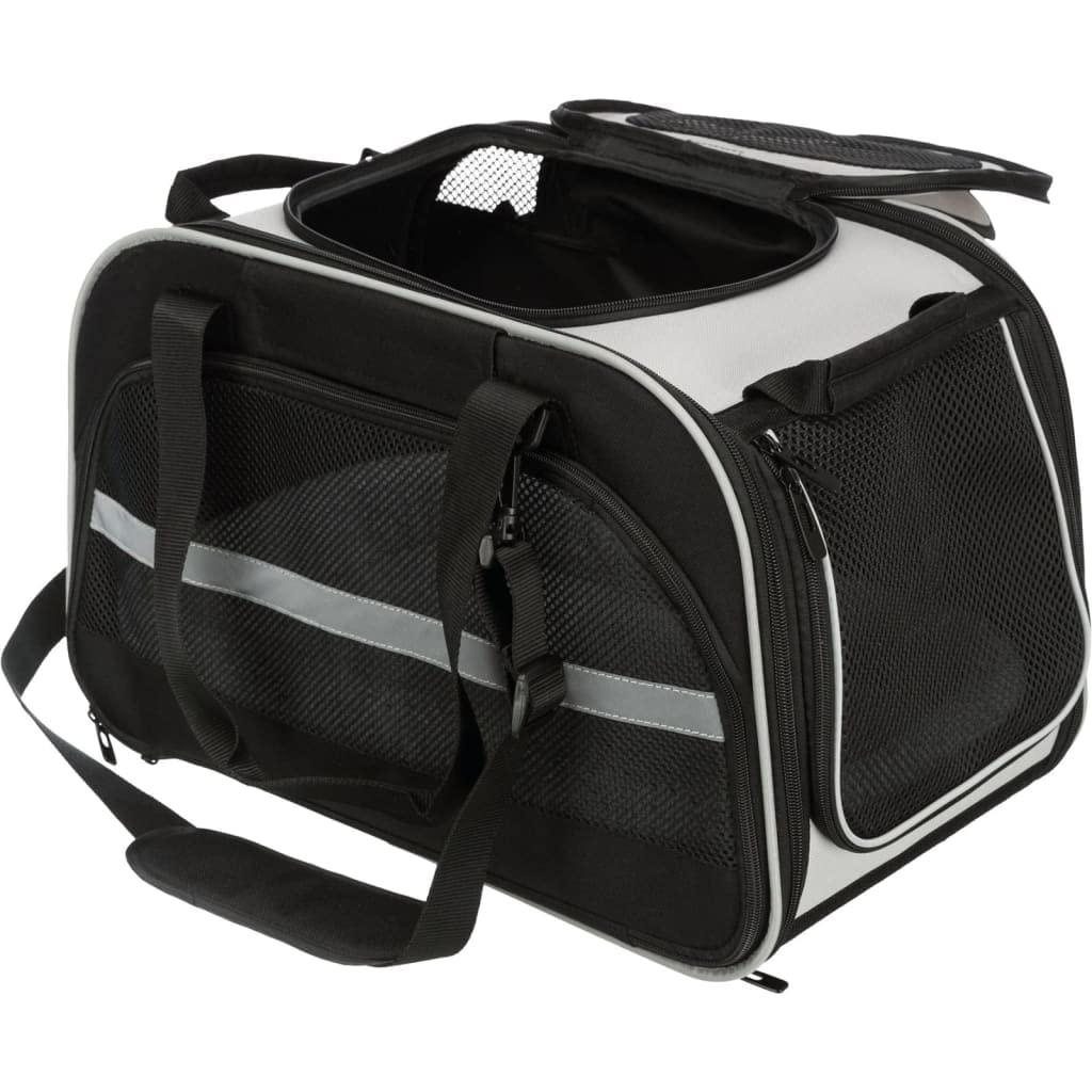 Trixie Borsa da trasporto Valery Nero/Grigio