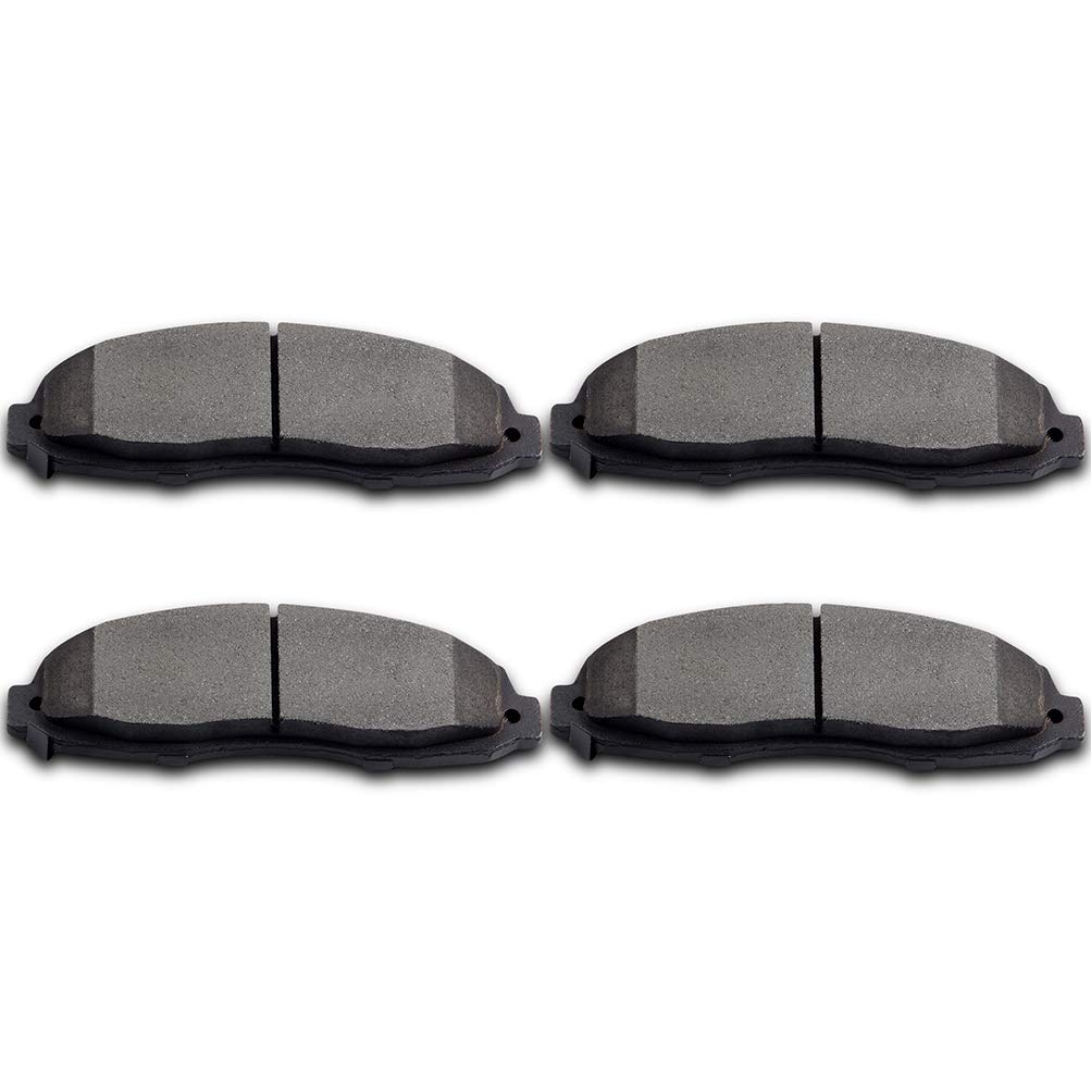 cciyu D679 Ceramic Front Brake Pad Set Fit For Dodge B1500,For Durango,For Ram 1500,For Ram 1500 Van, For Ford Expedition, For F-150, For F-150 Heritage, For F-250,98-02 For Lincoln Navigator