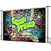 COMOPHOTO Fresh Prince Baby Shower Backdrop Graffiti Wall The Fresh Prince Background Throwback 90s Party Banner Backdrop for Photography Photo Booth Supplies (7x5ft)