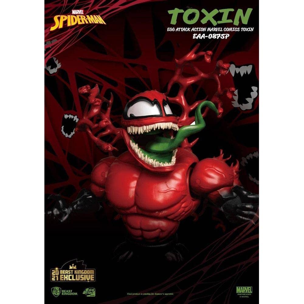 Amazon.com: Beast Kingdom Marvel Comics: Toxin EAA-087SP Egg