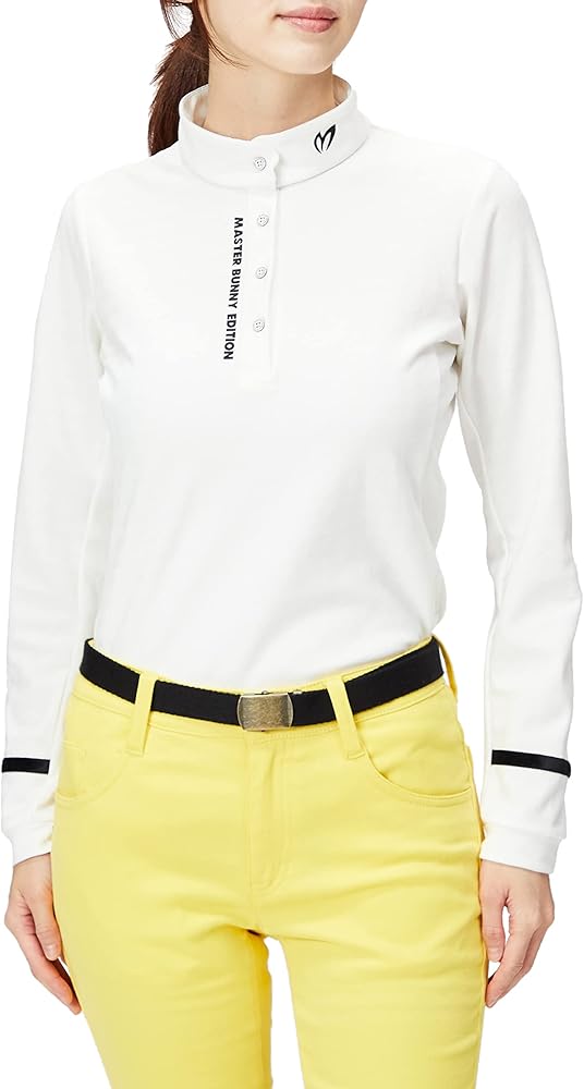 Amazon | [マスターバニー] レディース 長袖 ハイネックシャツ