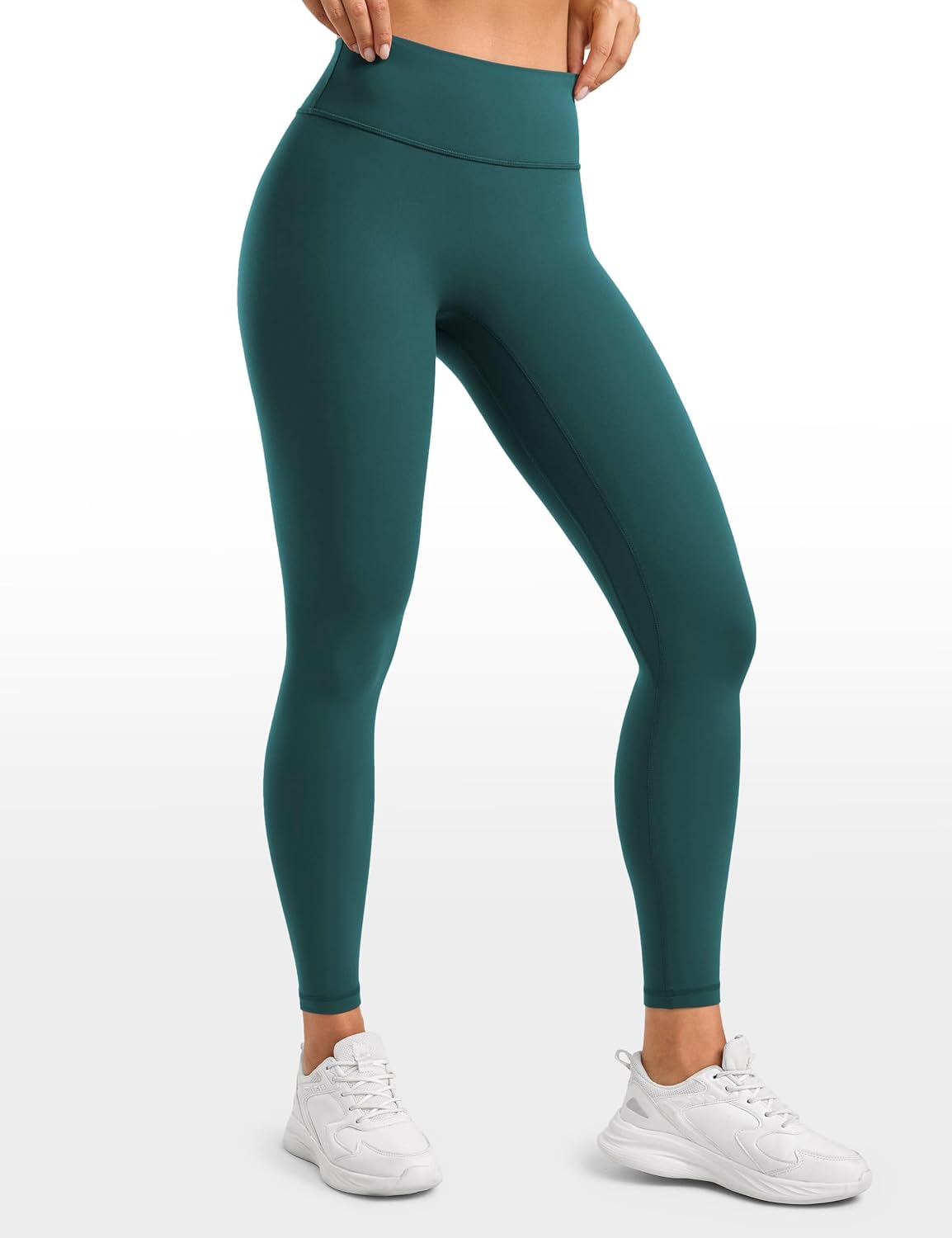 INGIA High Waisted No Front Seam Lounge Yoga Legging 25" image 5