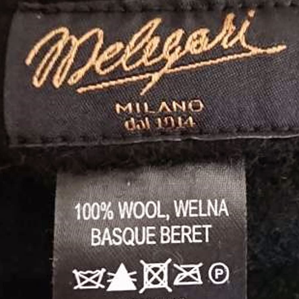 MELEGARI Czapka beanie damska | 100% wełna | Margie Beret | Wyprodukowano w UE
