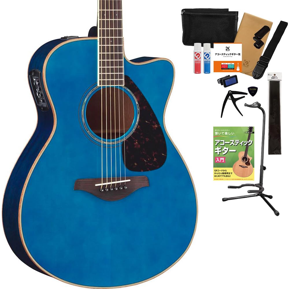 Amazon | YAMAHA FSX825C TQ アコースティックギター 教本・お手入れ 