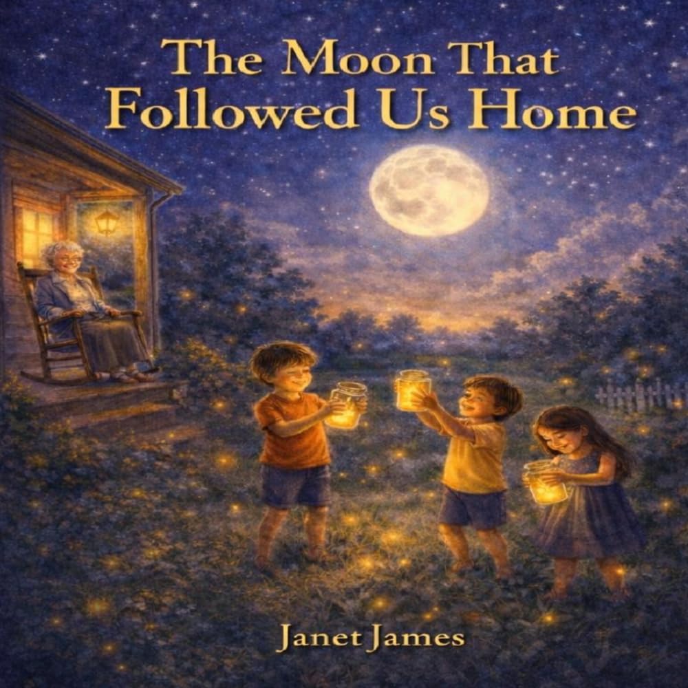 The Moon That Followed Us Home: A Bedtime Story About Summer nights and the Big Moon