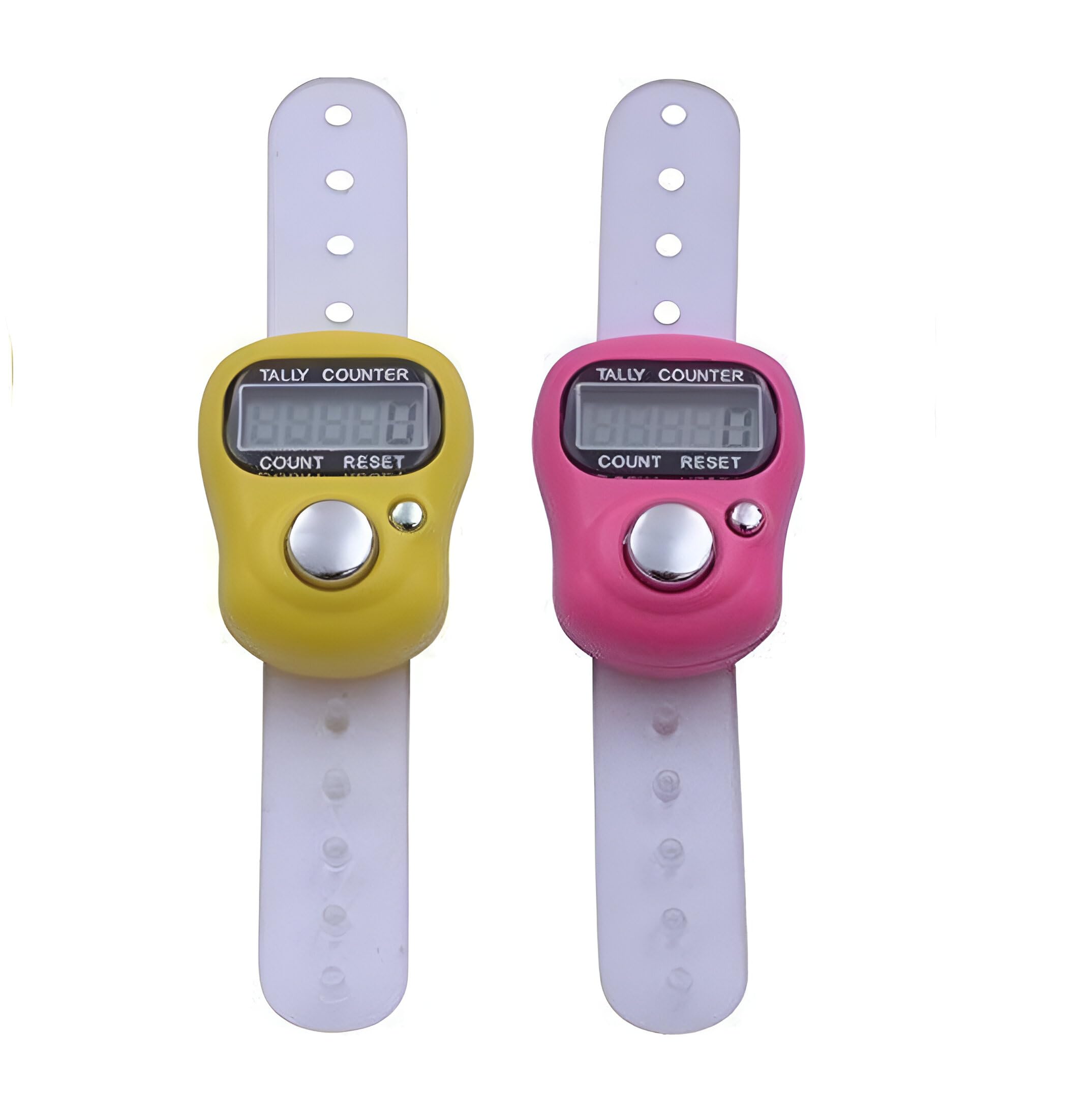 Digital Hand Finger Tally Counter Finger Ring Tasbih Jaap Maala Digital Tally Counter (Pack of 2, Multicolor) (B0D3RNJMSQ) Amazon Price History, Amazon Price Tracker