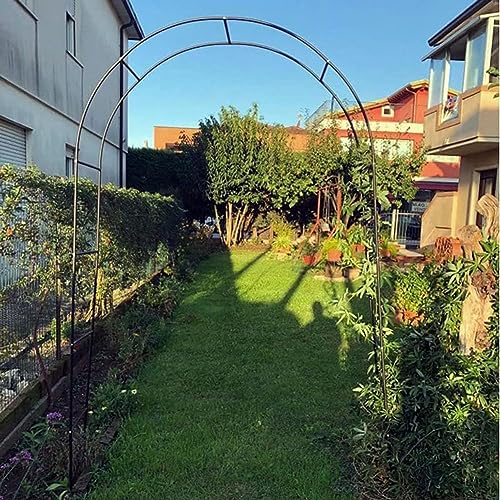 Traliccio ad arco da giardino per matrimonio, supporto per piante di rose rampicanti, pergolato per decorazione esterna