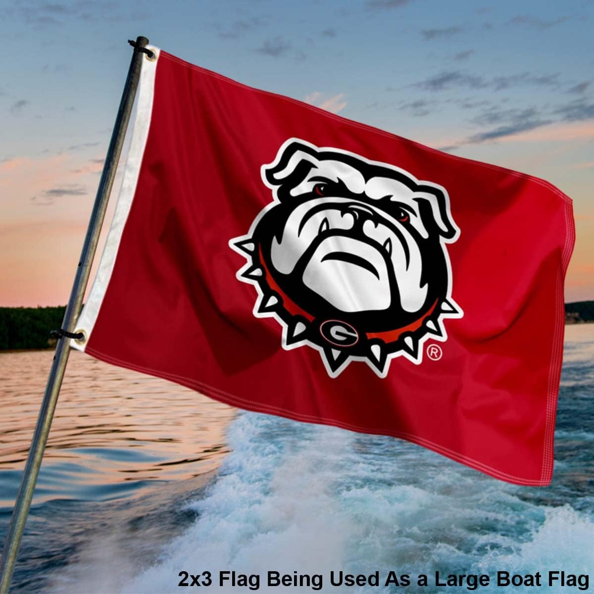 Georgia Bulldogs Small 2x3 Foot Flag - Image 4