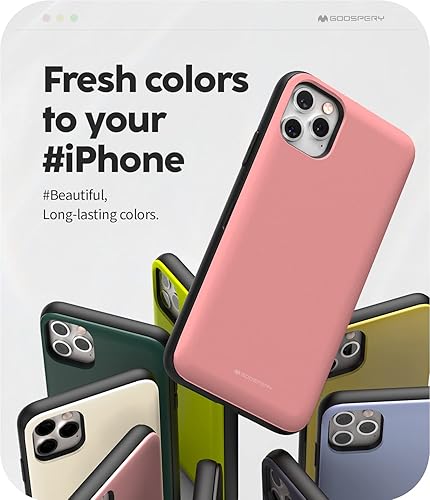 Miniatura 20 de GOOSPERY Parachoques magnético para puerta compatible con iPhone 11 Pro Max, tarjetero tipo cartera con imán fácil de cierre automático, protección