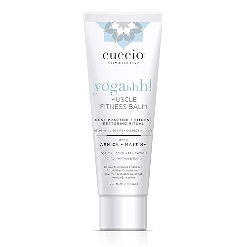 Cuccio Somatology Yogahhh - Bálsamo muscular - Ofrece alivio calmante y refrescante - Acabado ligero y no graso - Ayuda a revitalizar y energizar