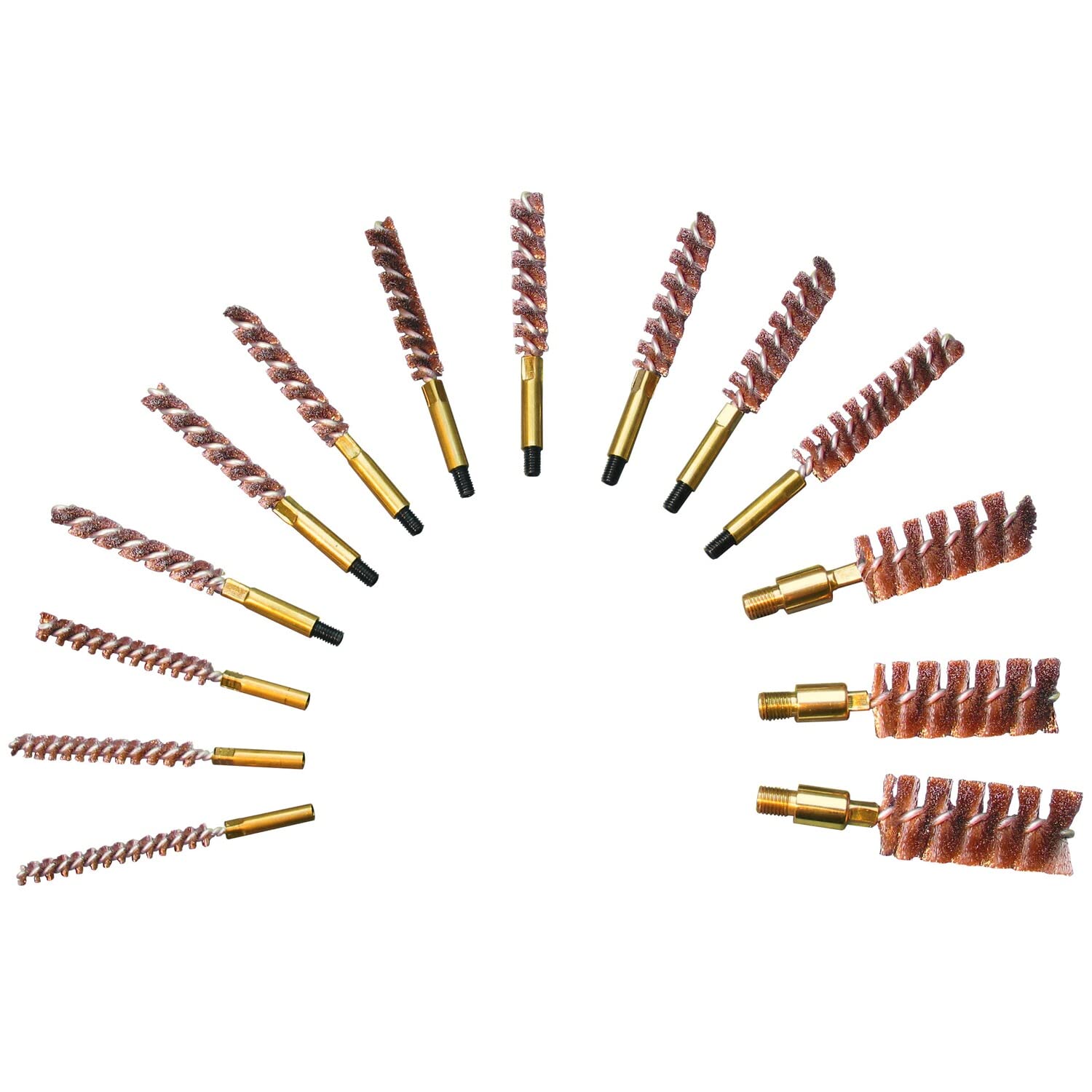 Bronze-Bürste 9 mm (.357'') – Außengewinde M5