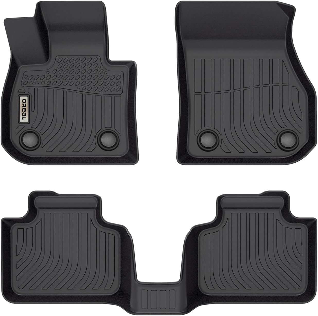 orealtrend Black Floor Mats Liners Replacement for BMW X1