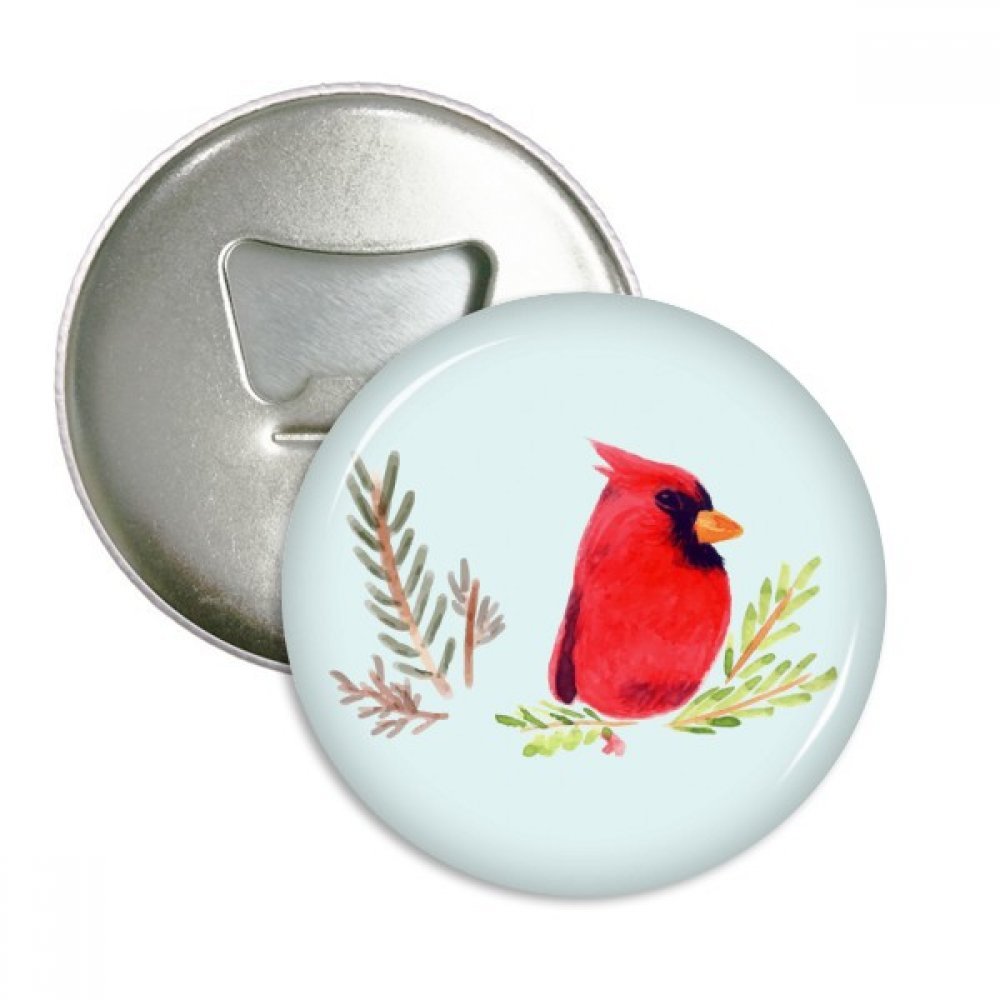 Ouvre-bouteille magpie rouge et aimant frigo 3pcs par DIYthinker