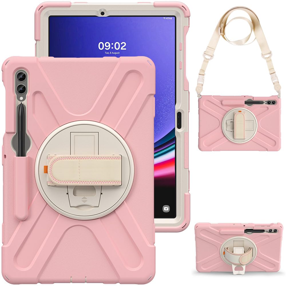 Protection Tab S10+ silicone double couche et cadre rigide contre les chutes - 8