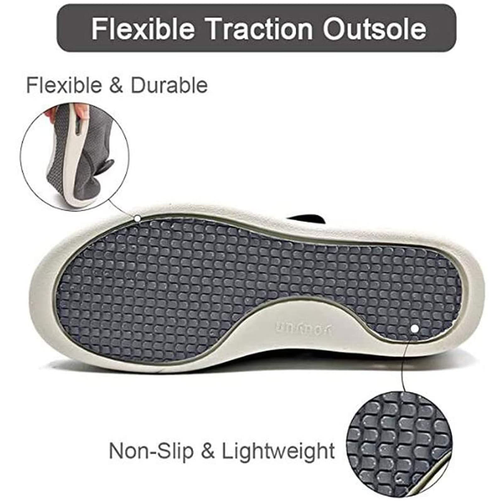Damskie Buty Dla DiabetykóW Buty Do Chodzenia Bardzo Szerokie Regulowane Trampki Rekreacyjne Na ObrzęK OpuchnięTych StóP Ortopedyczne Buty Dla OsóB Starszych(Size:42,Color:Niebieski)